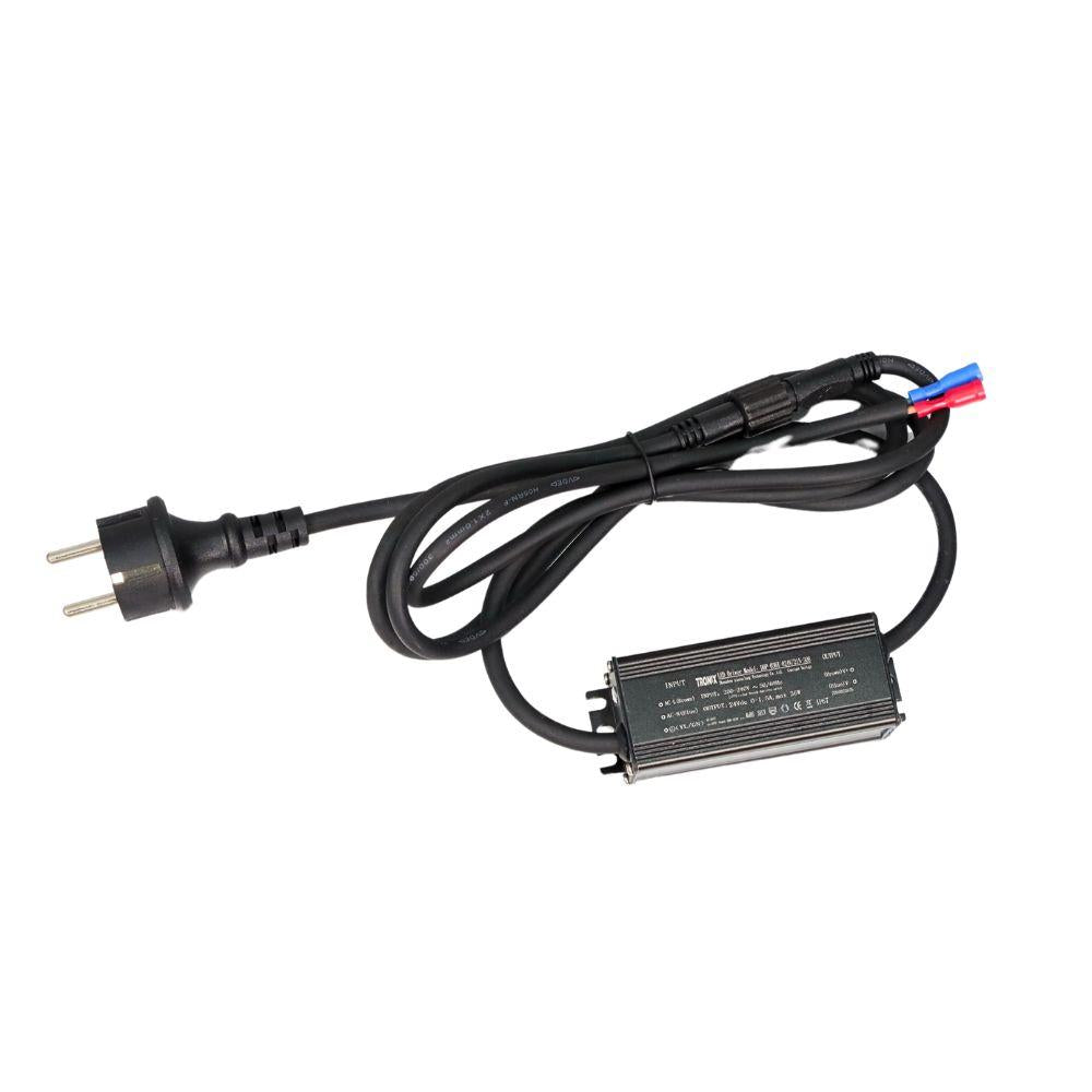 LED voeding | 24V | 36W | IP67 | DC stekker