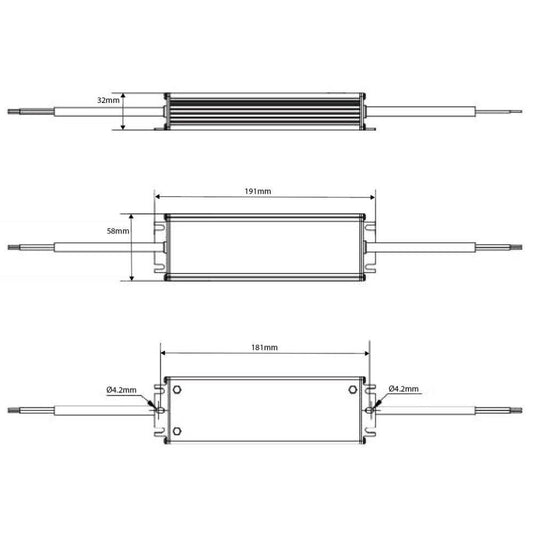 LED voeding | 24V | 200W | IP67