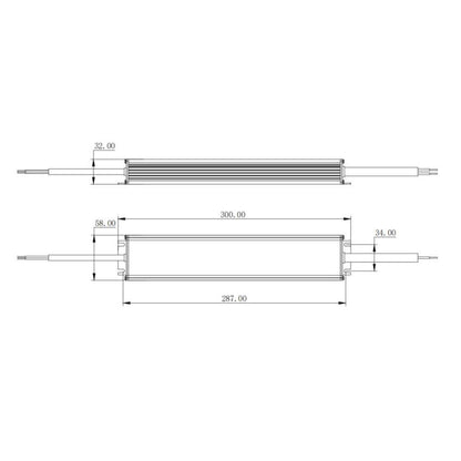 LED voeding | 24V | 320W | IP67