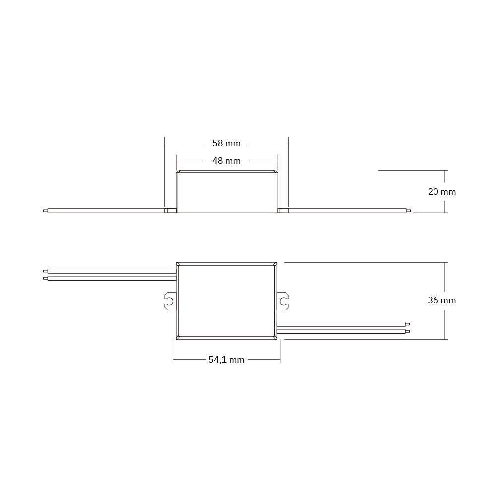 LED voeding | 150mA | 8 watt | IP20 | 27 ~ 44 volt | dimbaar