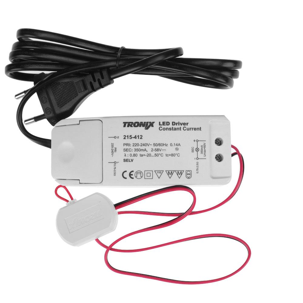 LED voeding | 350mA | 20 watt | niet dimbaar