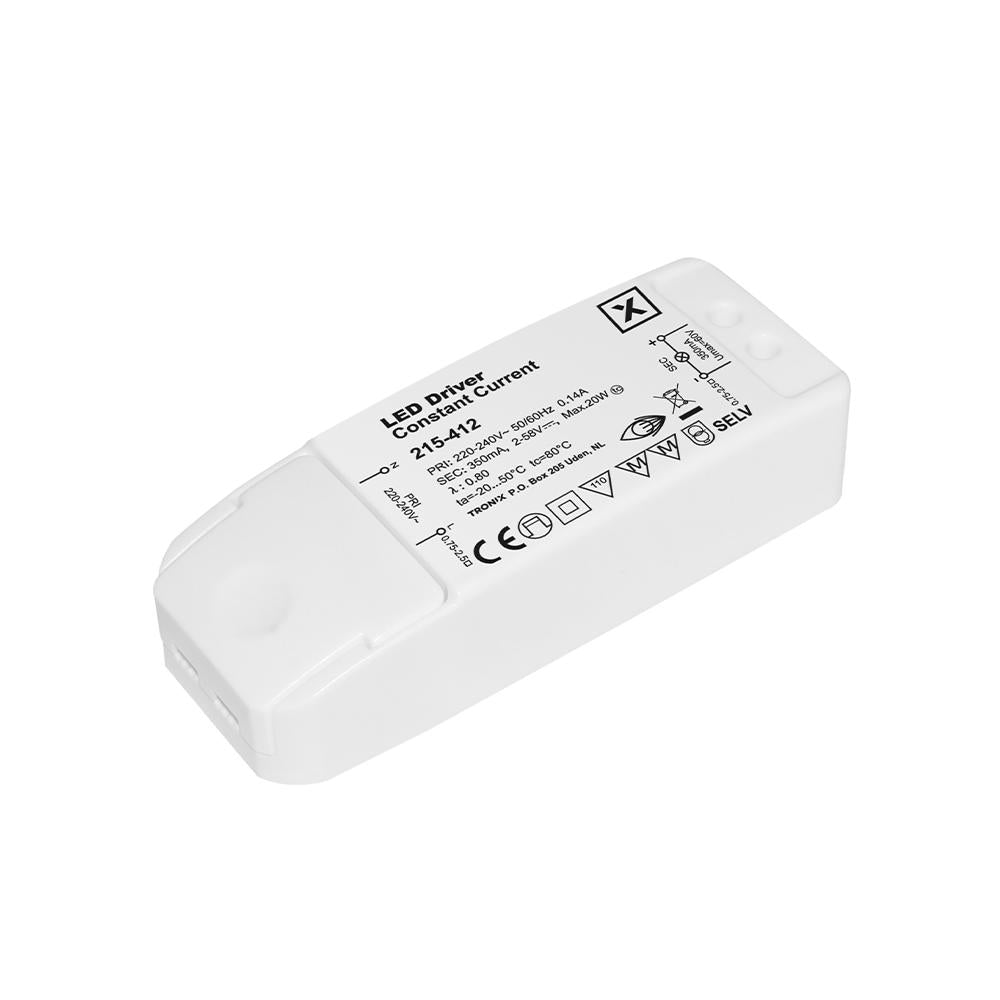 LED voeding | 350mA | 20 watt | niet dimbaar