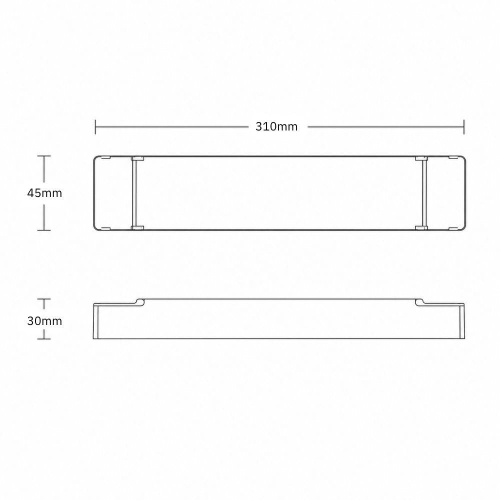 LED voeding | 24V | 150W | fase-afsnijding | binnen