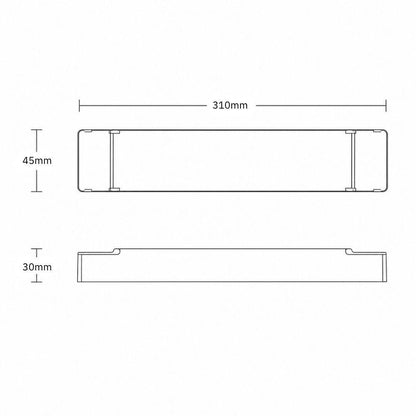 LED voeding | 24V | 150W | fase-afsnijding | binnen