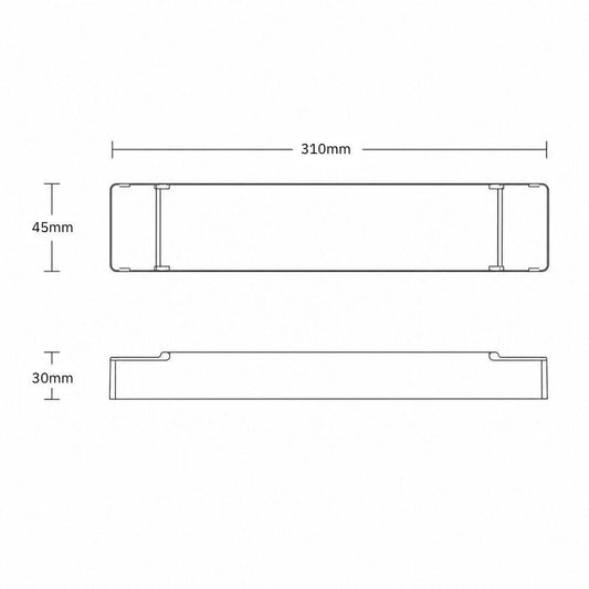 LED voeding | 24V | 150W | fase-afsnijding | binnen