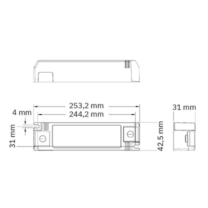 Philips LED voeding | 24V | IP20 | 120W