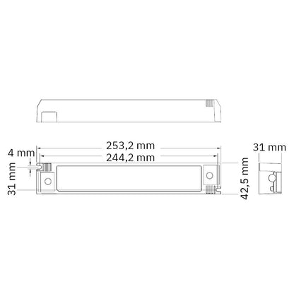 Philips LED voeding | 24V | IP20 | 150W