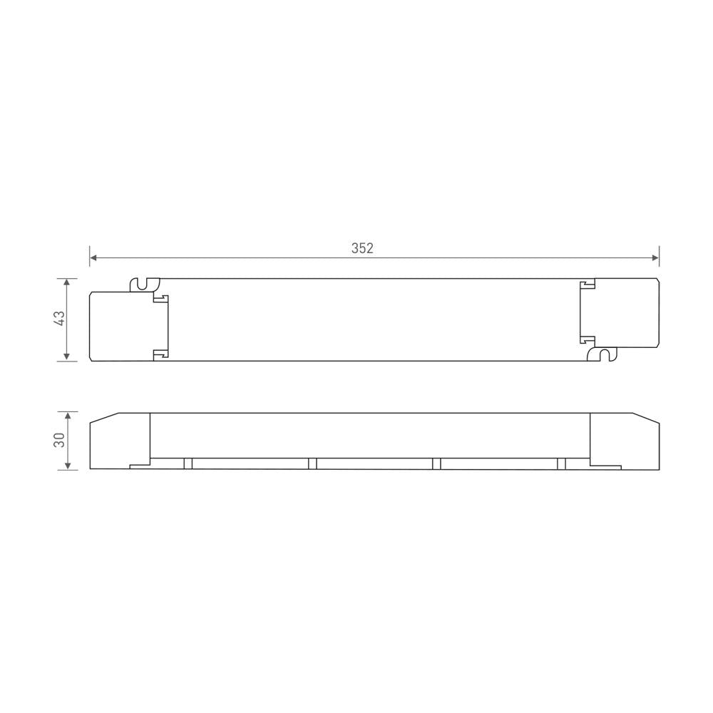 LTECH | TD-150-24-G1T2 | 24V | 150W | fase-afsnijding