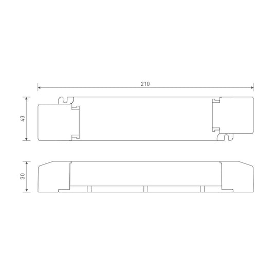 LTECH | LM-36-24-G1T2 | 24V | 36W | fase-afsnijding