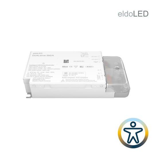 LED voeding | eldoLED DUALdrive 560/A | 50W | DALI DT6