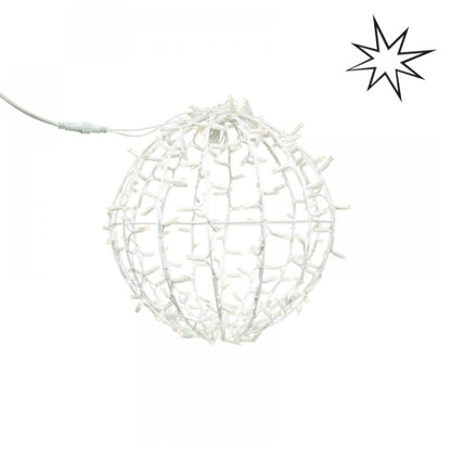 3D bal | witte kabel | 6500K CW & flash 6500K CW