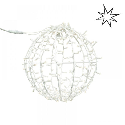3D bal | witte kabel | 6500K CW & flash 6500K CW