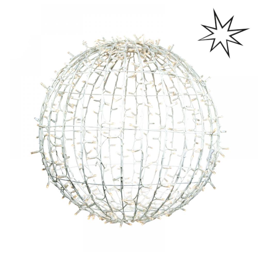 3D bal | witte kabel | 6500K CW & flash 6500K CW