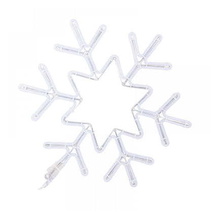 Motieven sneeuwvlok | 50*43cm | 3000K WW neon LED