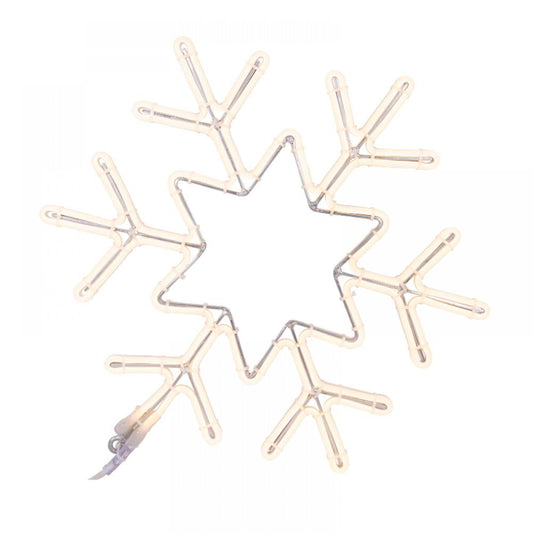 Motieven sneeuwvlok | 50*43cm | 3000K WW neon LED