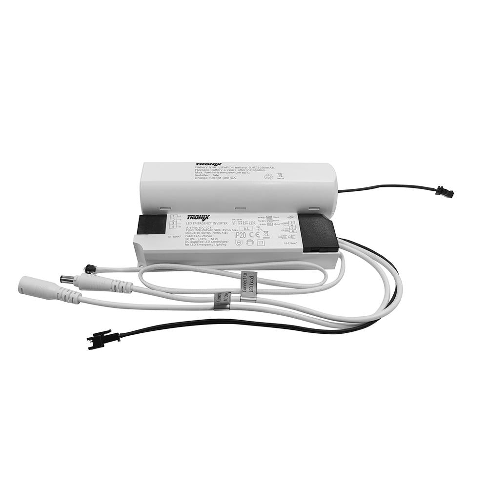 LED nood pack | 10 - 60V | 70mA | auto test