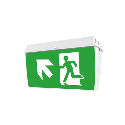 LED uitgangsbord IP65 | opbouw | AT | incl. pictogrammen