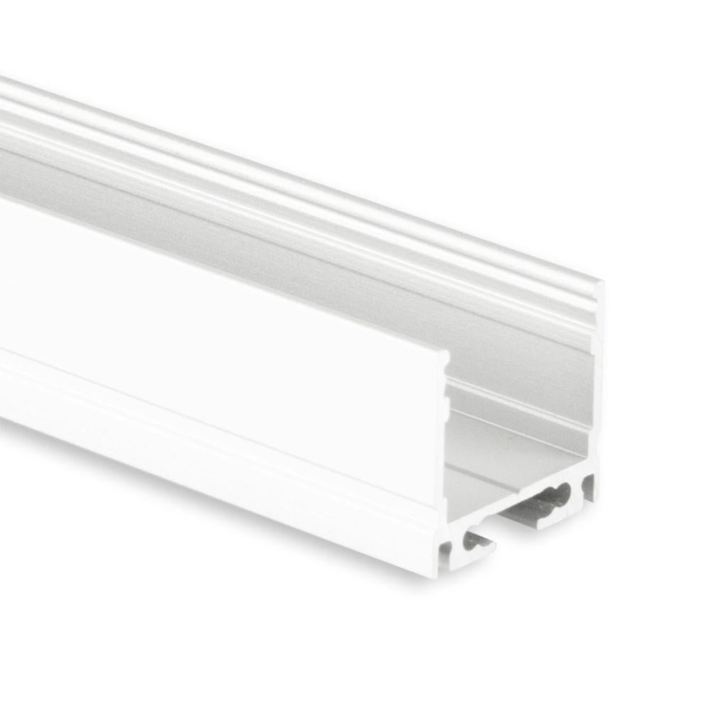 PN8 LED profiel 200cm, LED strips max. 16 mm