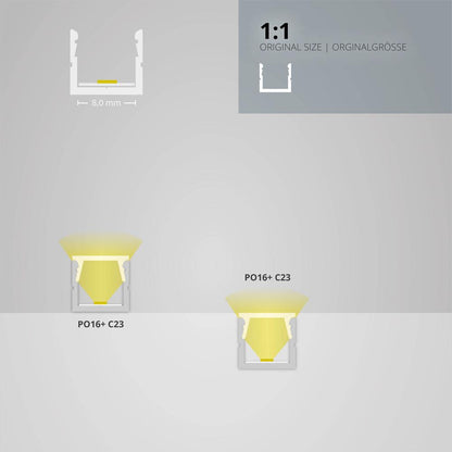 PO16 LED profiel