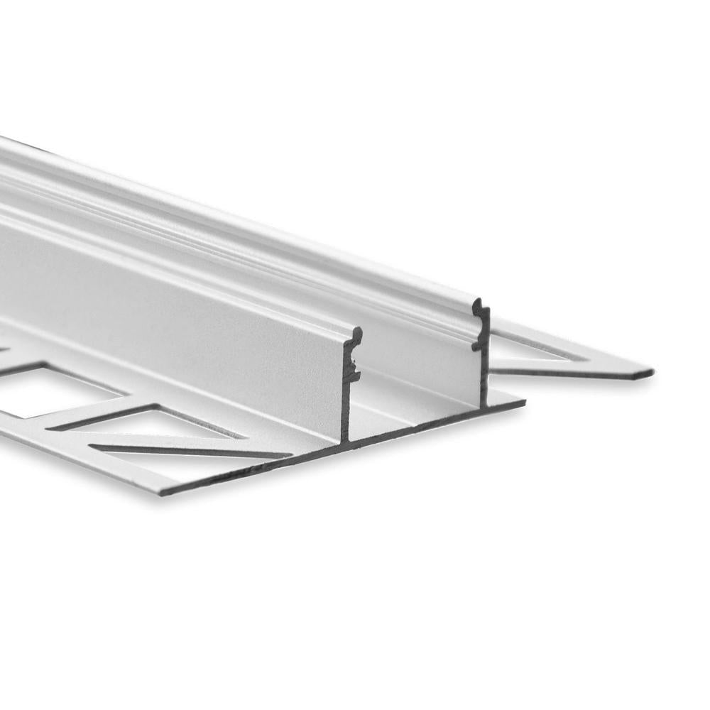 FP1 LED tegel profiel midden 200 cm, LED strips max. 14 mm