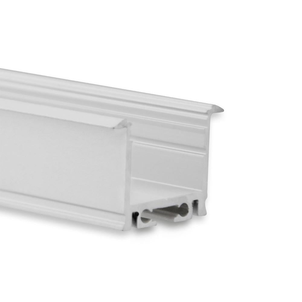 PN21n LED profiel 200 cm, hoog/vleugel, LED strips max. 20 mm