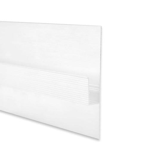 TBP2 LED gipsplaat profiel 200 cm wit RAL9010