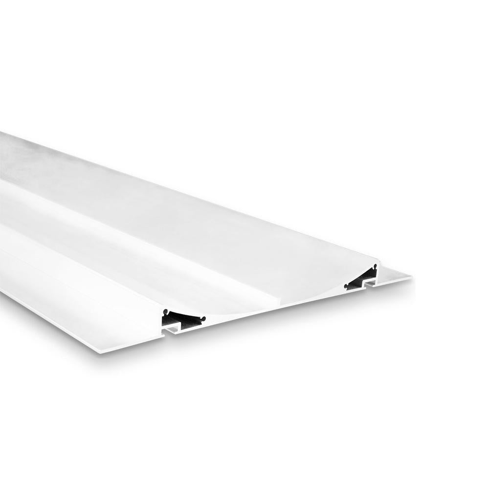 TBP11 LED gipsplaat profiel 2m, wit RAL9010 strips max. 11mm