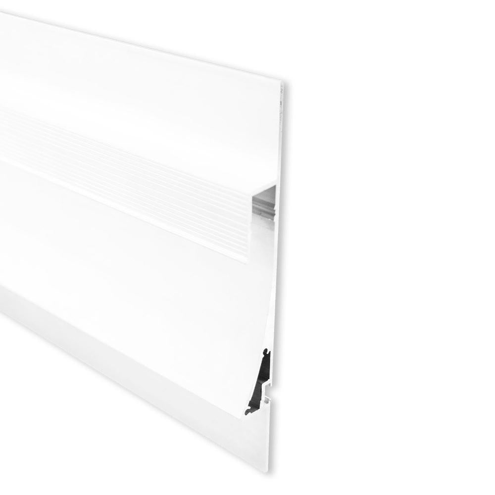 TBP12 gipsplaat profiel 200 cm wit, LED strips max. 11 mm
