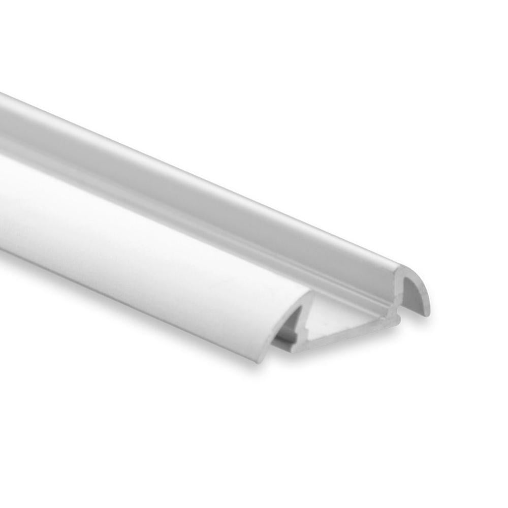 PO17 LED profiel 200cm, ultra-flat/wing, LED strips max. 11m