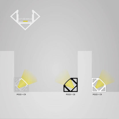PO23 LED profiel 200cm
