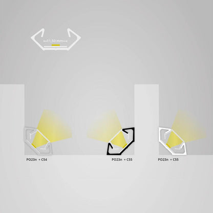 PO23n LED profiel 200cm