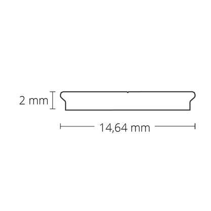 PN33 LED koelstrips 200cm, LED strips max. 14mm