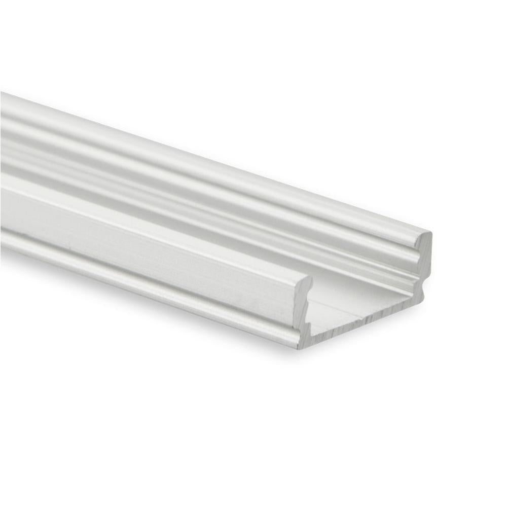 PL1 LED profiel 200cm, plat, LED strips max. 12mm