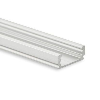PL1 LED profiel 200cm, plat, LED strips max. 12mm