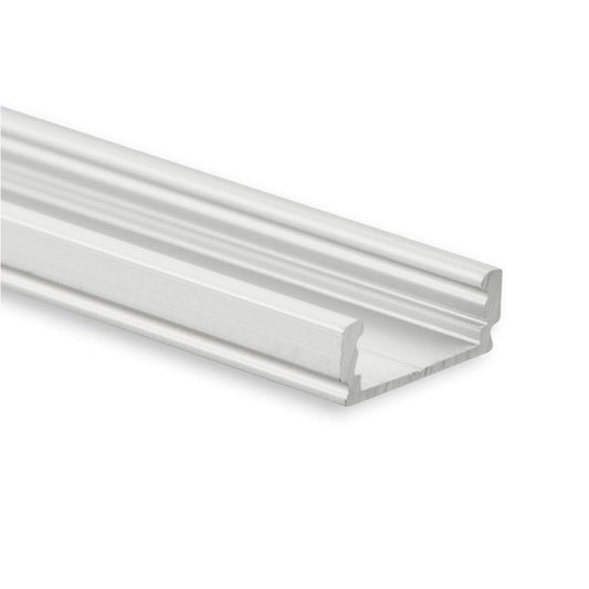 PL1 LED profiel 200cm, plat, LED strips max. 12mm