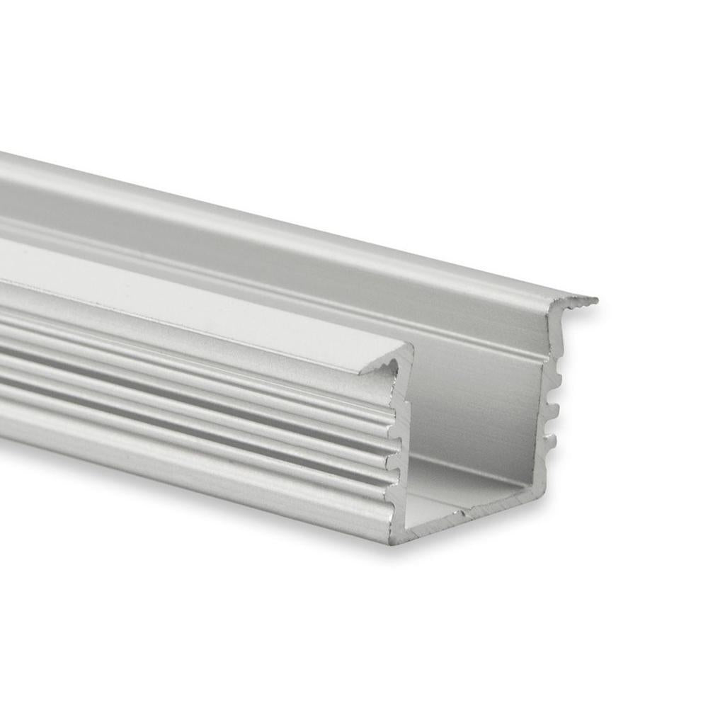 PL3 LED profiel 200cm, hoog / vleugel, LED strips max. 12mm