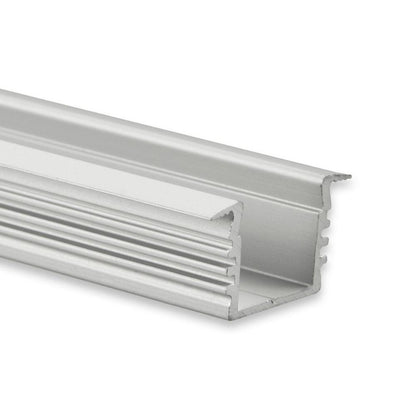 PL3 LED profiel 200cm, hoog / vleugel, LED strips max. 12mm