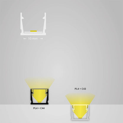 PL4 LED constructie profiel 200cm