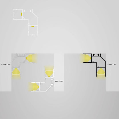 VA5 hoek profiel 200cm