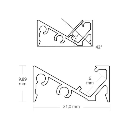 MP2 constructie profiel 200cm