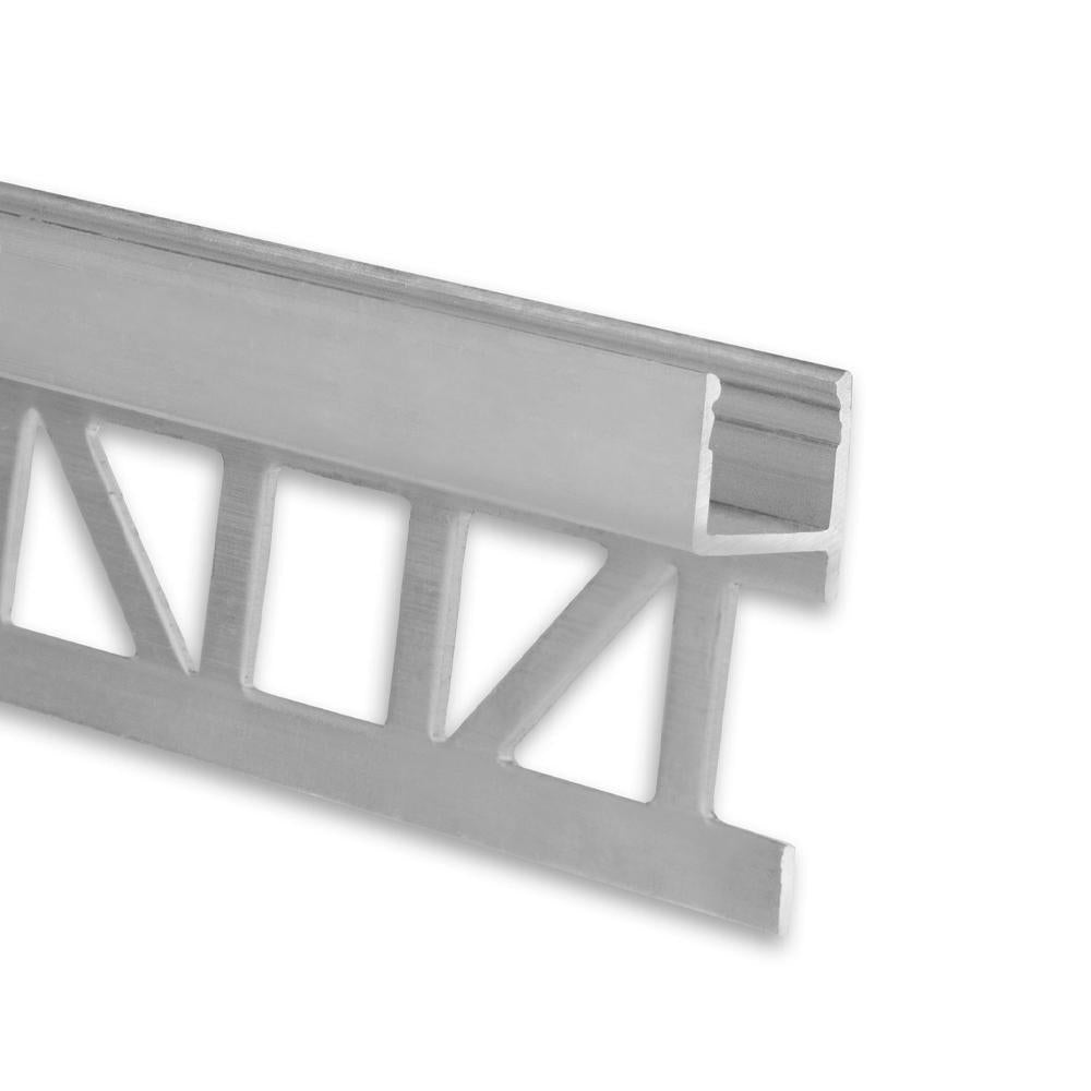FP3 tegel profiel finish up 200cm, LED strips max. 8mm