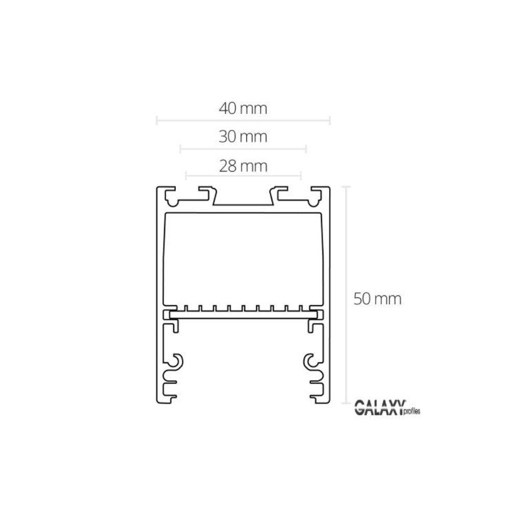 PN17V2 LED profiel 2m