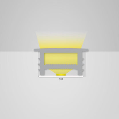 SR2 Inbouw siliconen afdekkap, 10x15mm, Twist+Bend