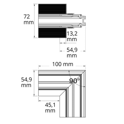 T48/20 | zwart | TS3 | hoek TZ09 | verticaal | NC