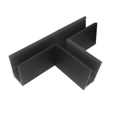 T48/20 | zwart | TS1 | T-rail TZ41 | horizontaal | NC