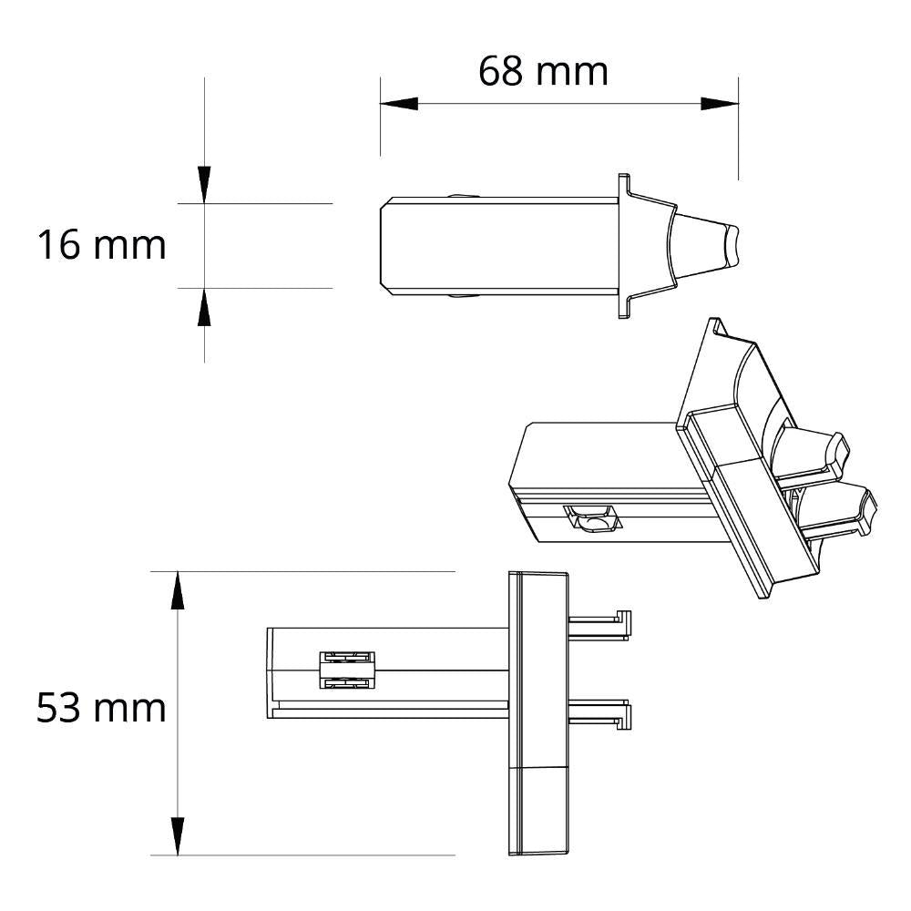 T48/20 | wit | TS1 | multi X connector TZ32 | 6A