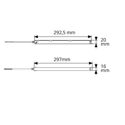 T48/20 | wit | voeding TZ16 | 48V | 100W