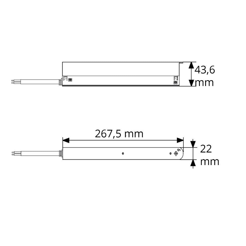 T48/20 | wit | voeding TZ18 | 48V | 150W