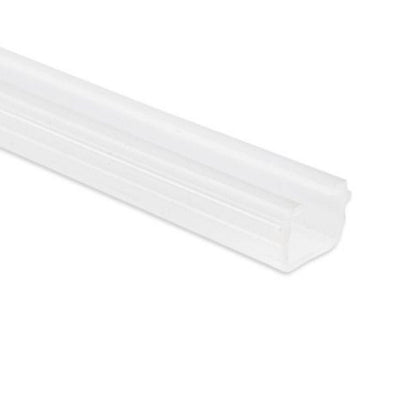 CV1 inleg/ gordijnrail, 100 cm, opaal/ satijn