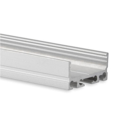 PN4 LED profiel 200cm, plat, LED strips max. 20mm